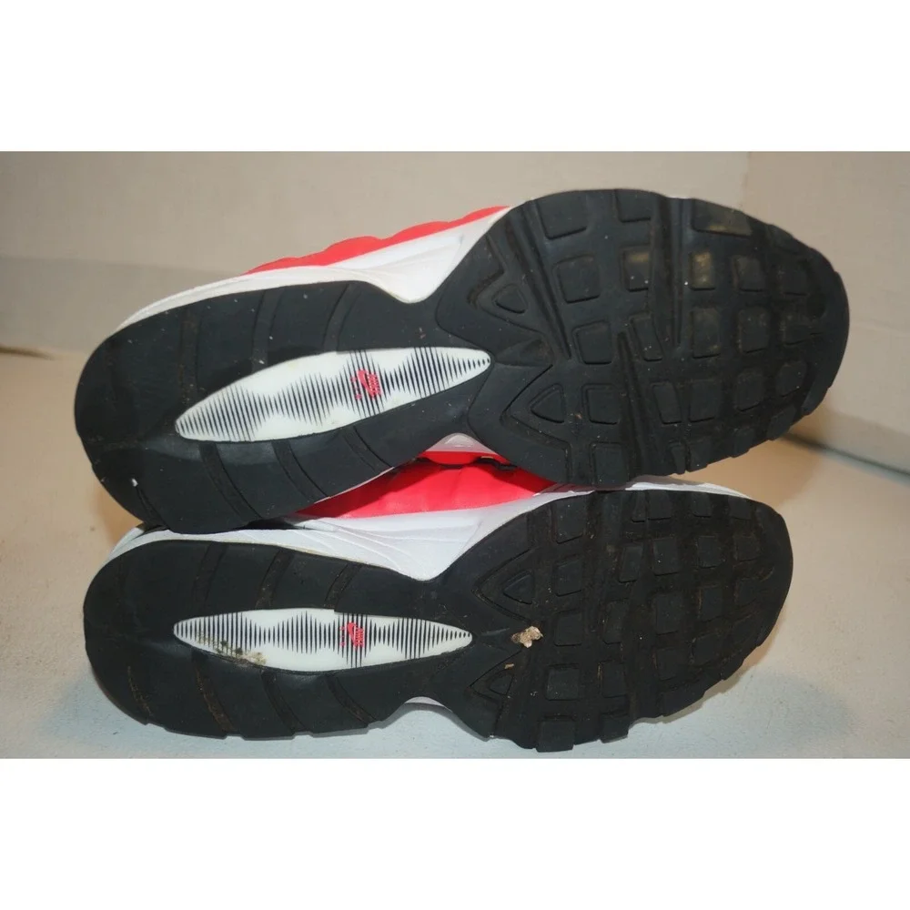 Nike Air Max '95 GS Red White Blue Shoes 905348-103 Size 7Y NO LACES
